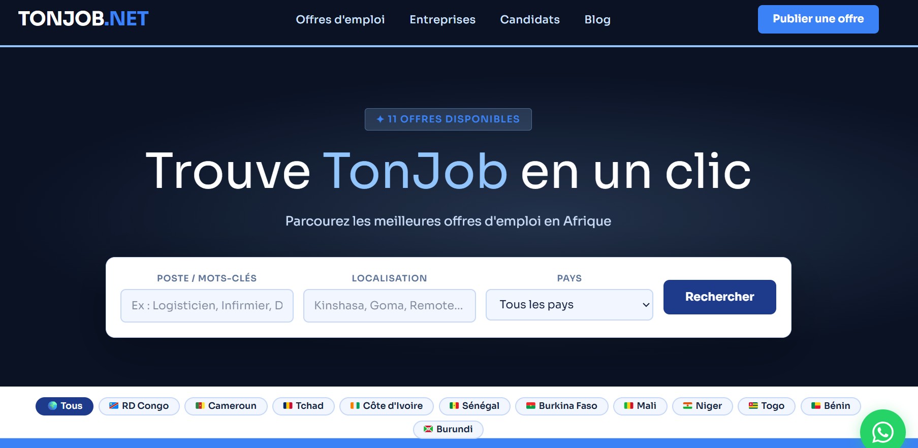 Tonjob — Arbeidsmarktplatform